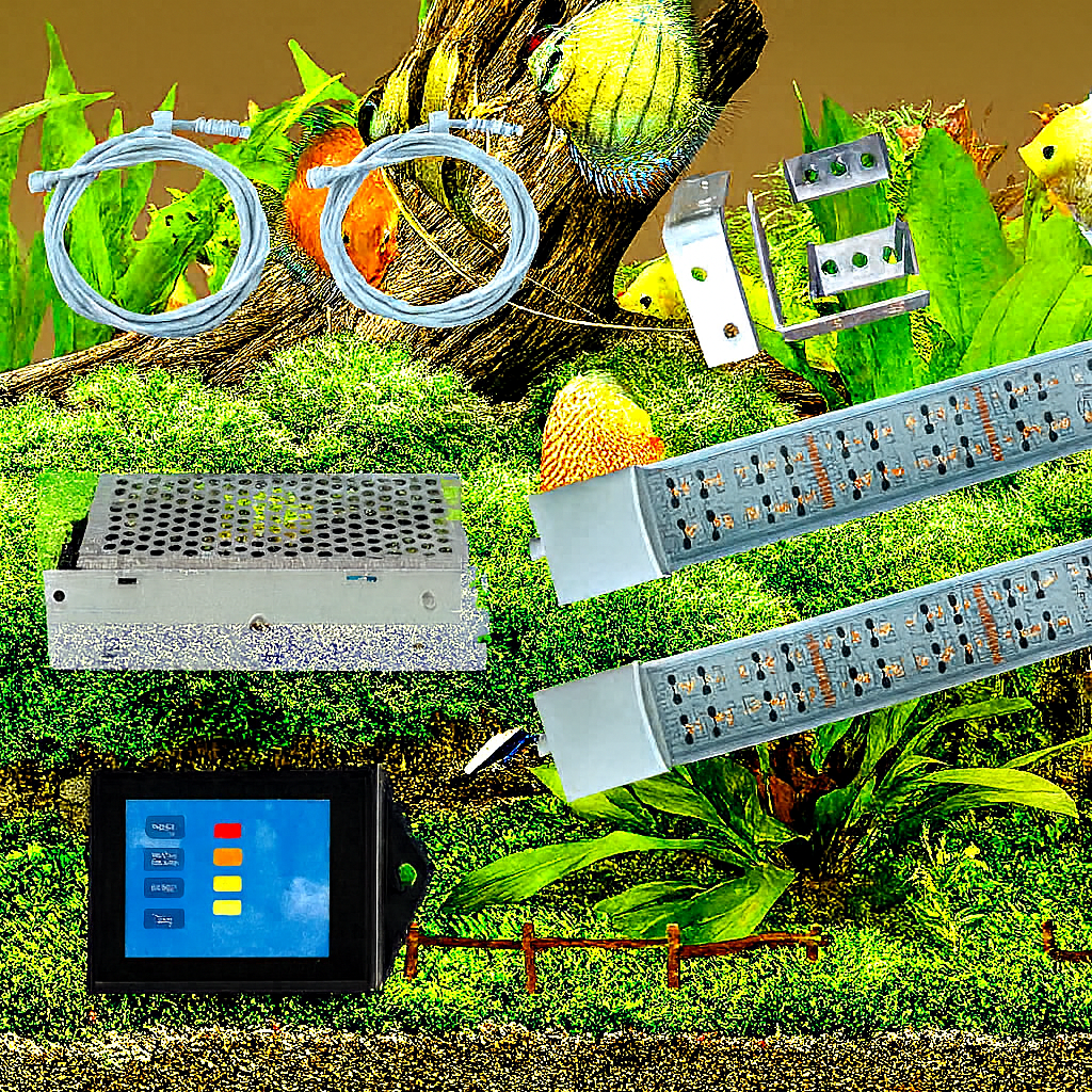 24 volt planten combi set 1 x RGBWW 1 x comi led balk in alle maten