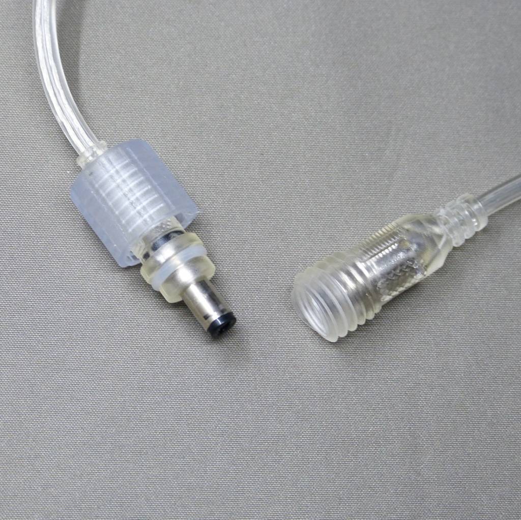 12 volt combi led balk (geen RGBW) waterdicht verlengsnoer 200 cm (2 keuzes) - Plug & play aquarium led verlichting van Buyatjohn