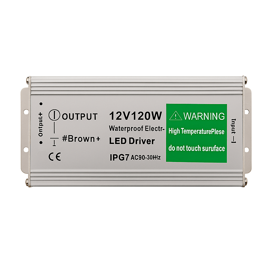 Waterdichte IP67 voedingsadapter 12V 120W voor aquarium LED