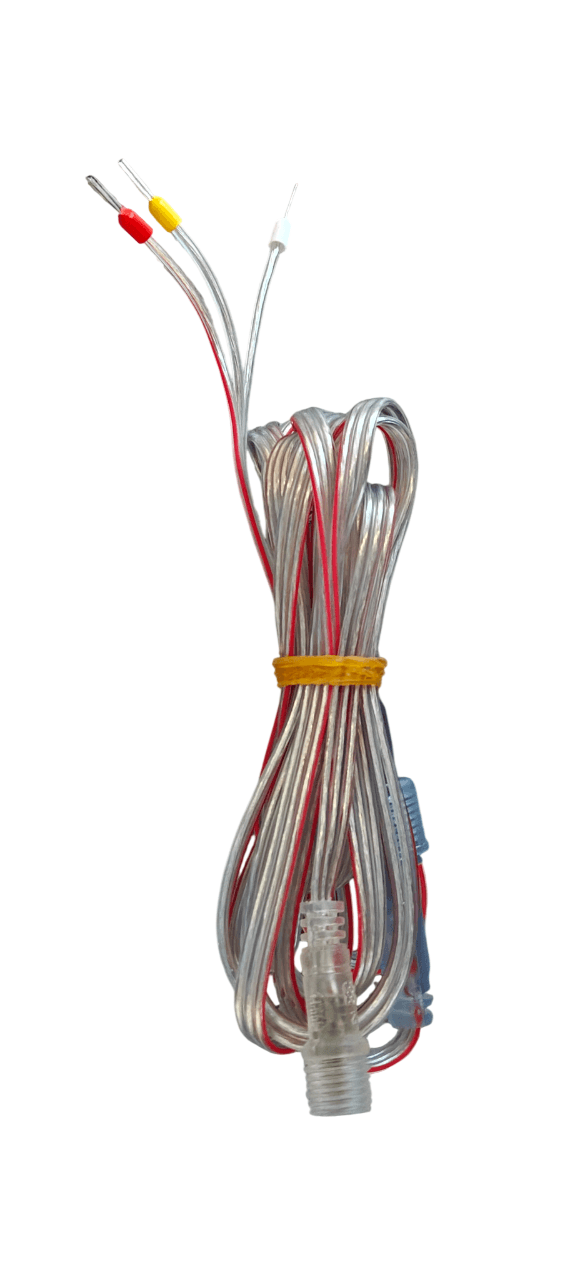 24 volt lichtcomputer geschikt combi led balk (geen RGBW) waterdicht verlengsnoer 200 cm + 