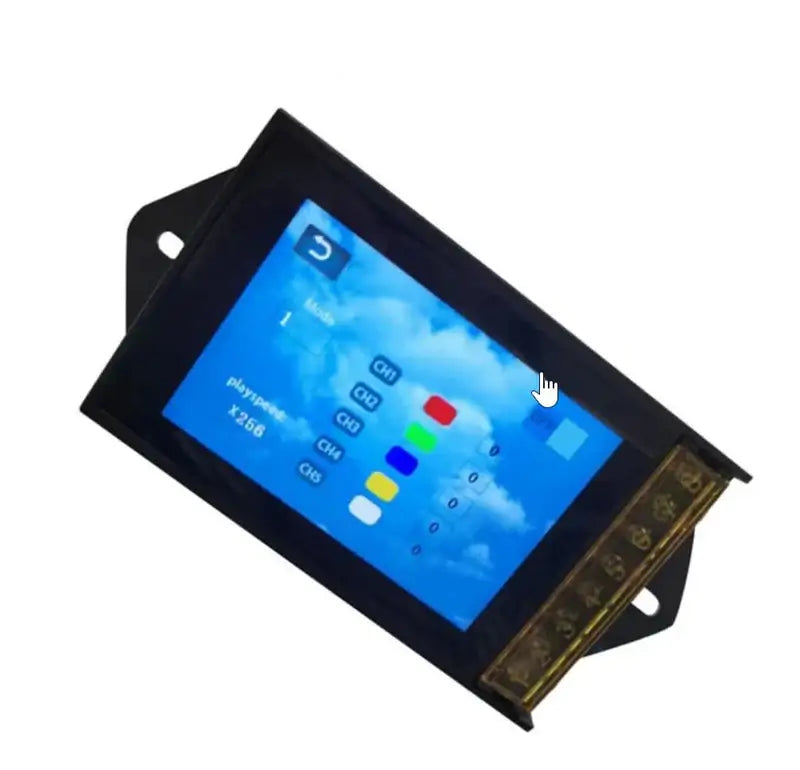 NL502 lichtcomputer touchscreen dag/nacht modus dimmen verlichting + 