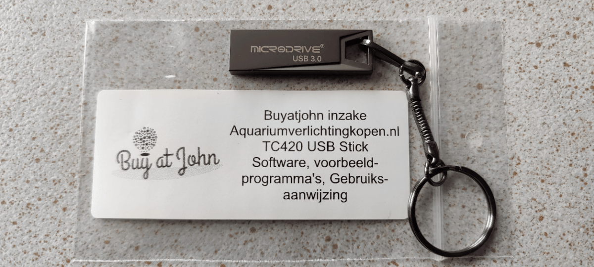 Software TC420 USB stick (8GB) + 