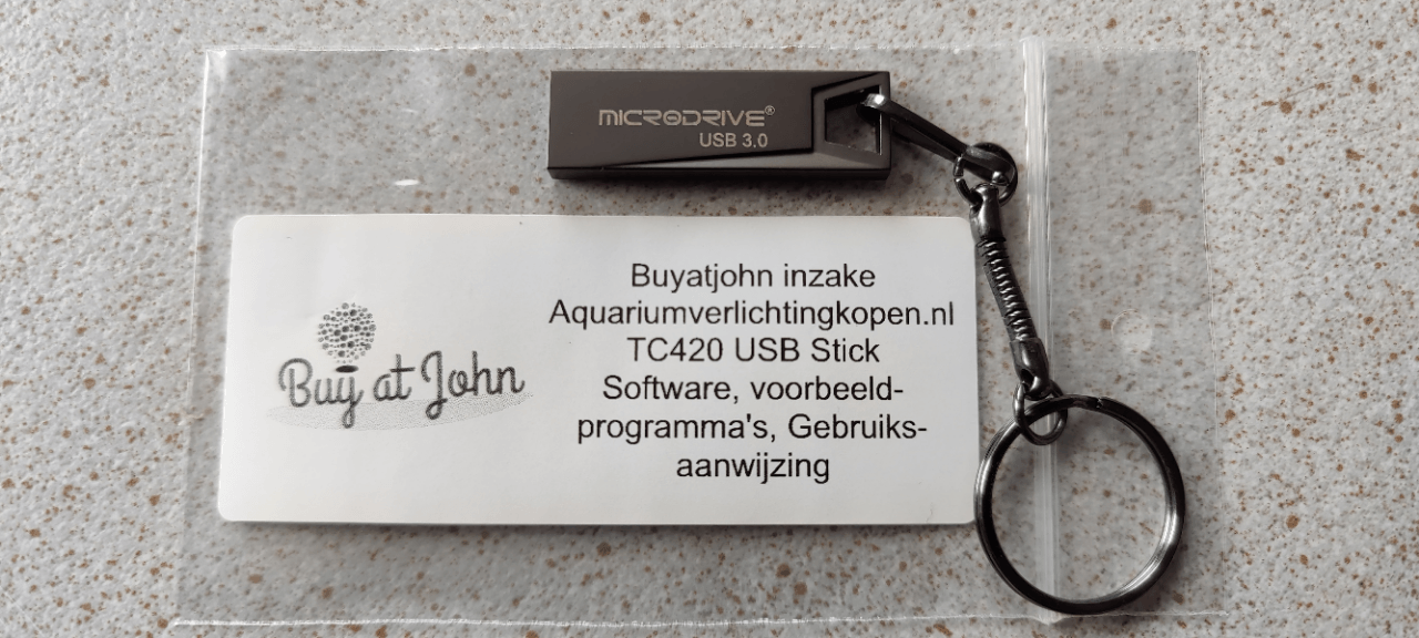 Software TC420 USB stick (8GB) + 